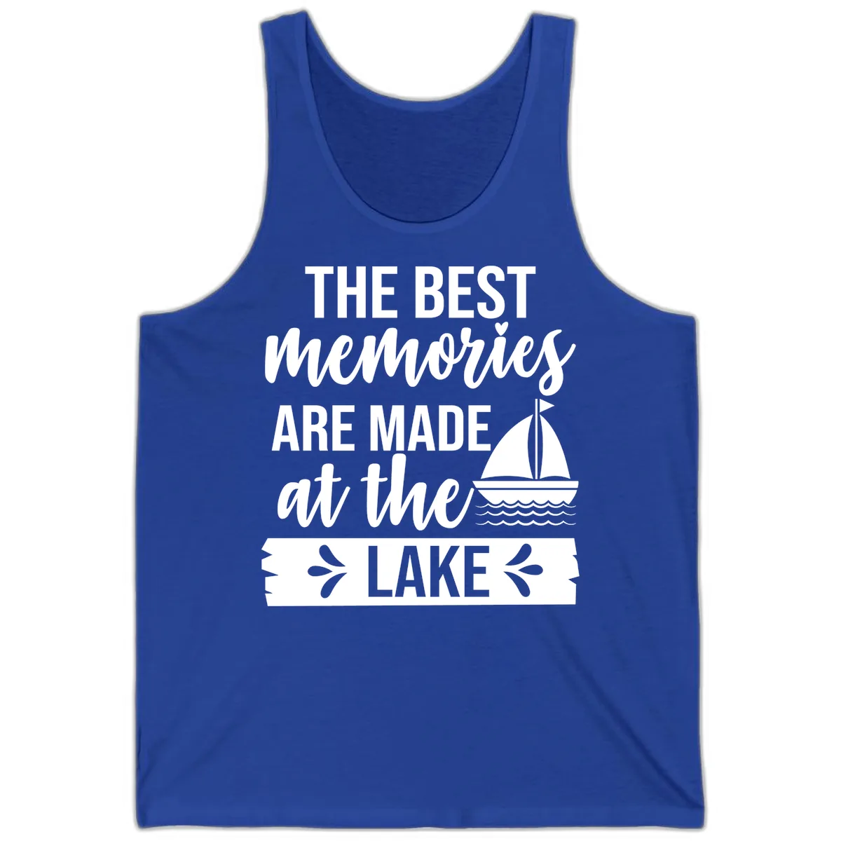 The Best Memories Are Made At The Lake Tank in True Royal