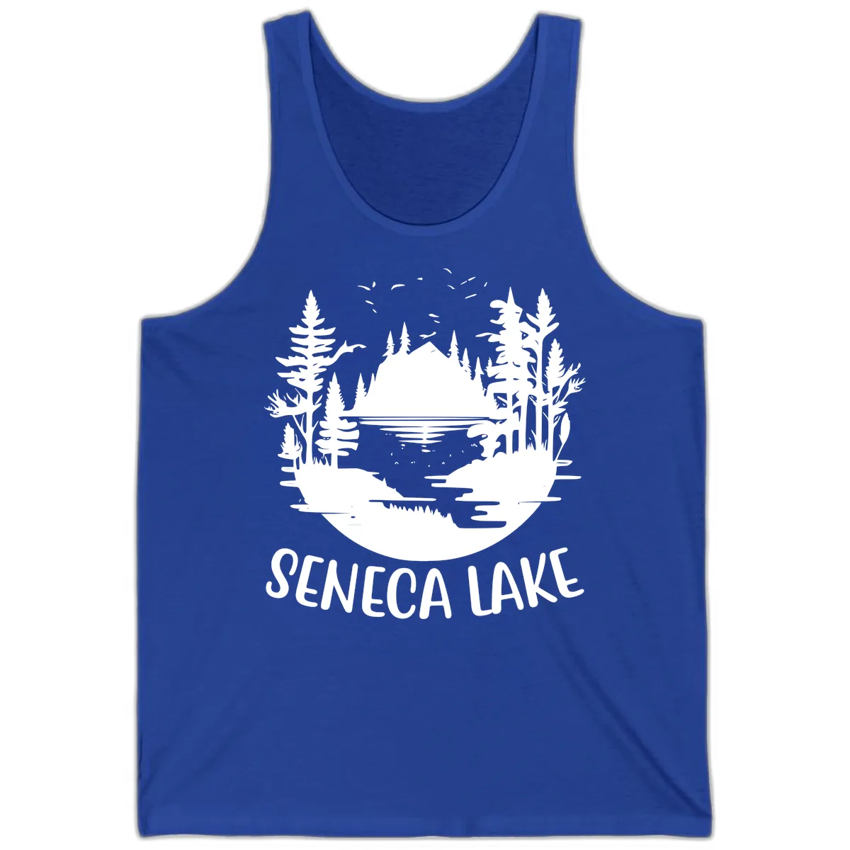 Seneca Lake Scenic Vista Tank in True Royal