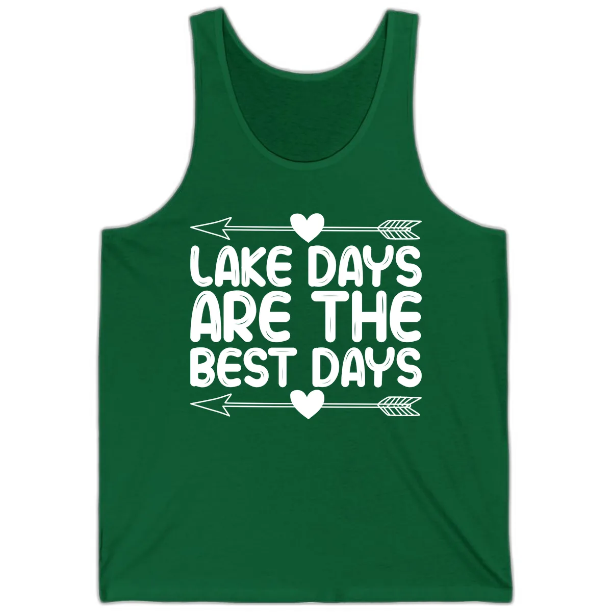 Lake Days Are The Best Days Tank in Kelly
