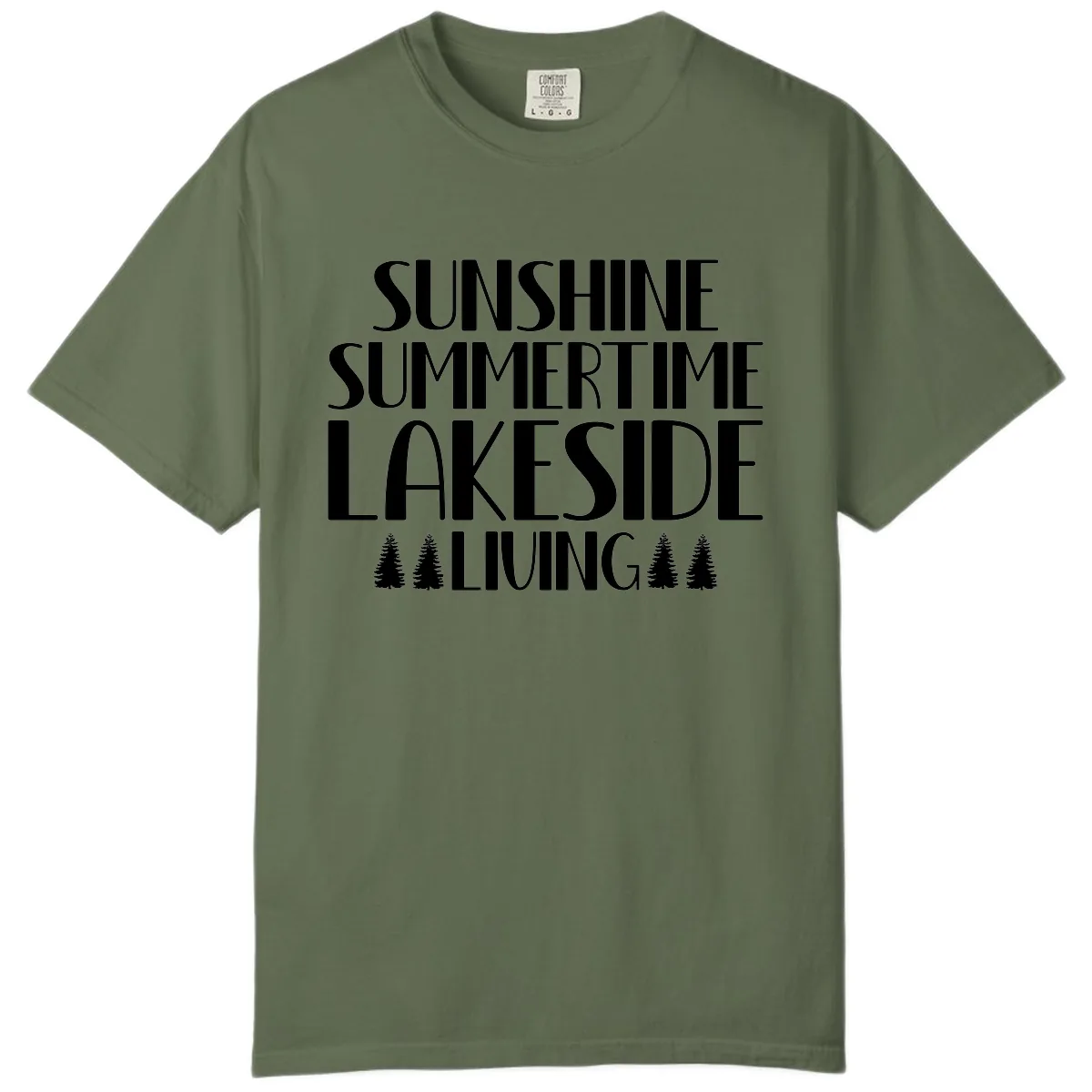 Sunshine Summertime Lakeside Living Comfort Color in Sage
