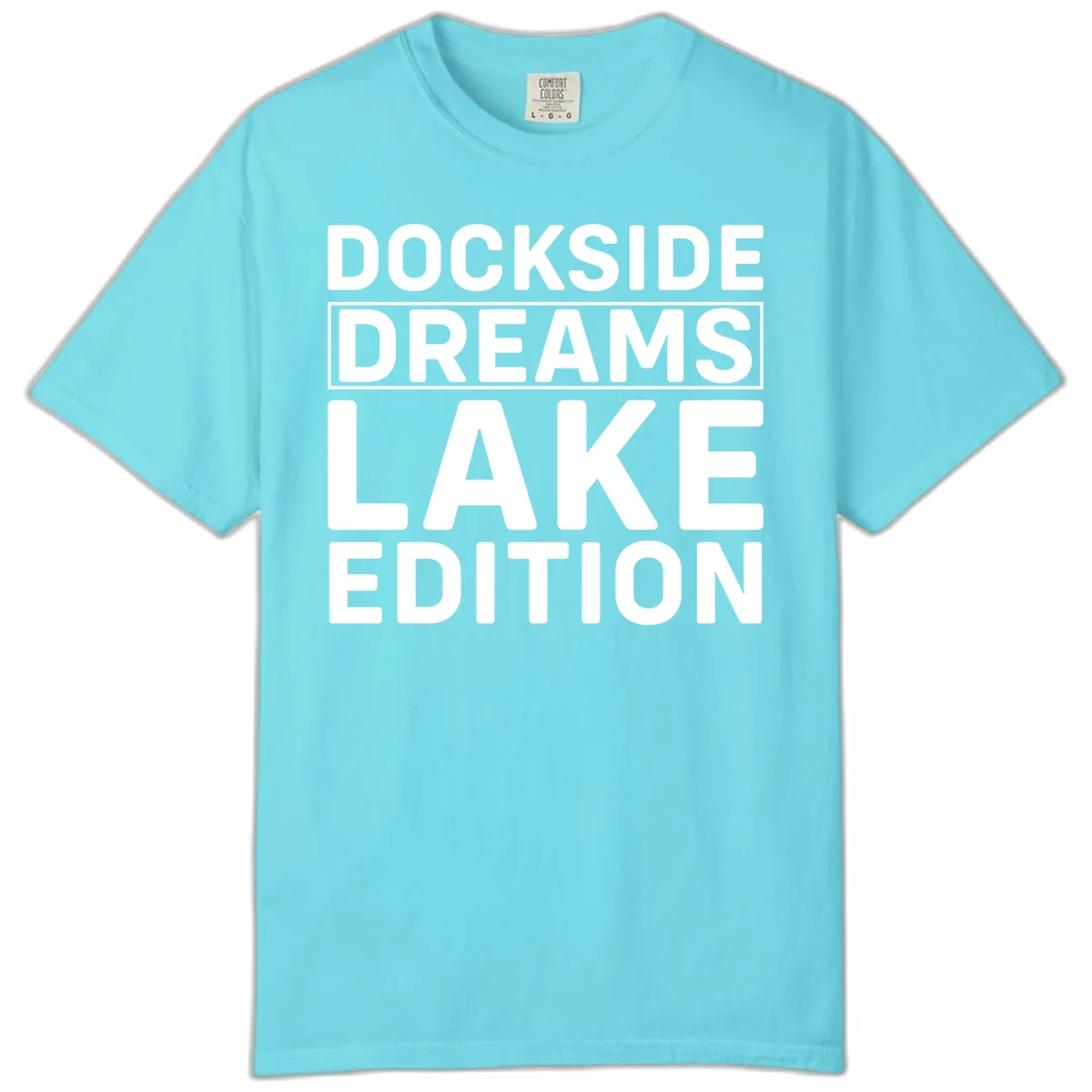 Dockside Dreams Lake Edition Comfort Color in Lagoon Blue