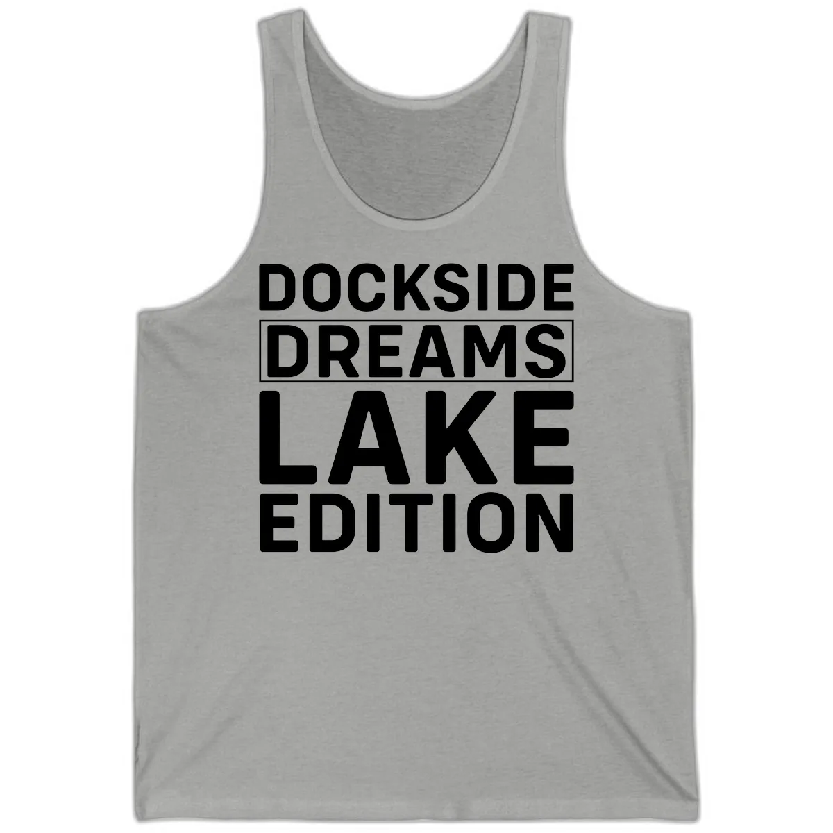 Dockside Dreams Lake Edition Tank in Athletic Heather
