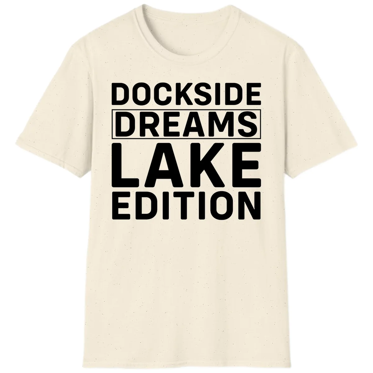 Dockside Dreams Lake Edition T-Shirt in Natural