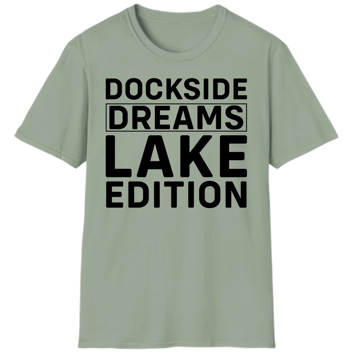 Dockside Dreams Lake Edition T-Shirt in Sage