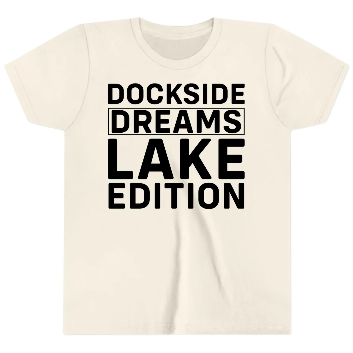 Dockside Dreams Lake Edition Youth T-Shirt in Natural