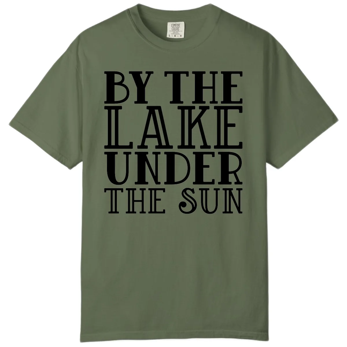 By The Lake Under The Sun Comfort Color in Sage