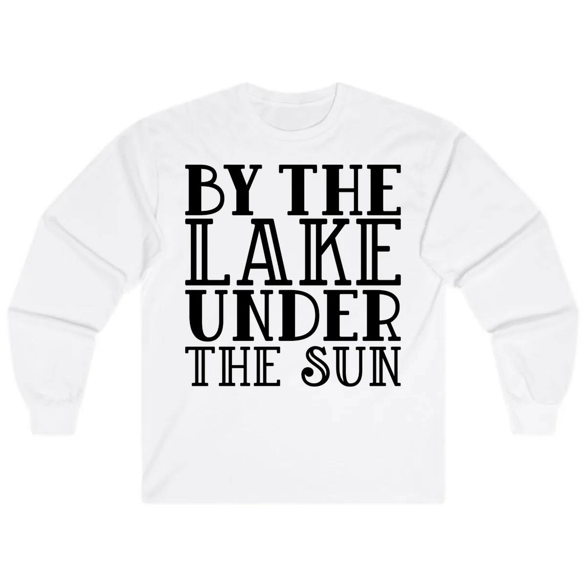 By The Lake Under The Sun Long Sleeve in White