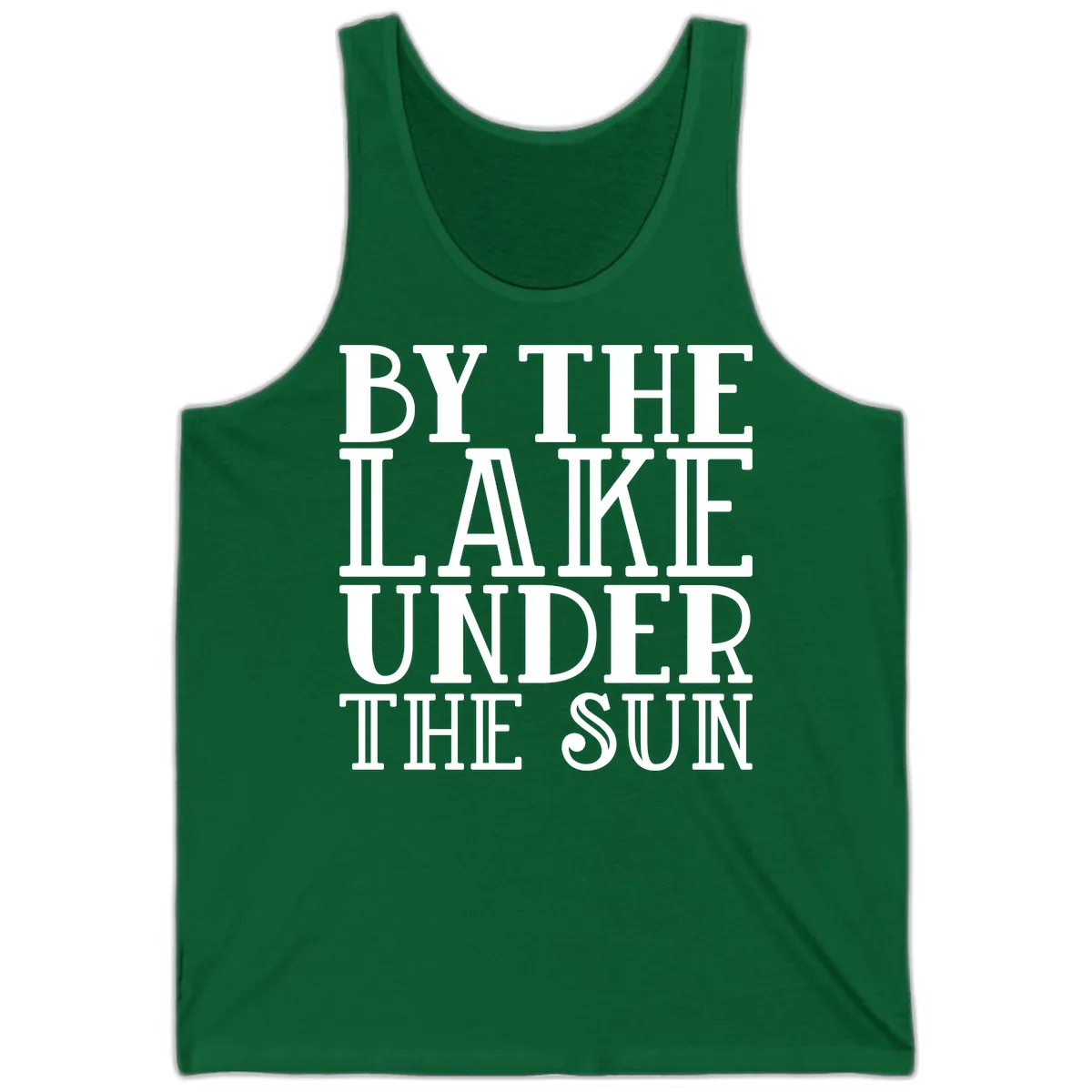 By The Lake Under The Sun Tank in Kelly