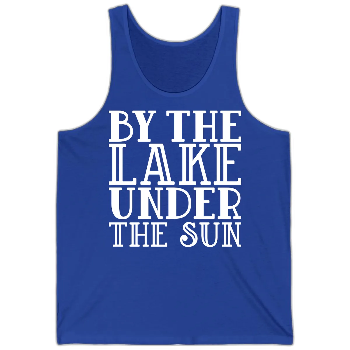 By The Lake Under The Sun Tank in True Royal