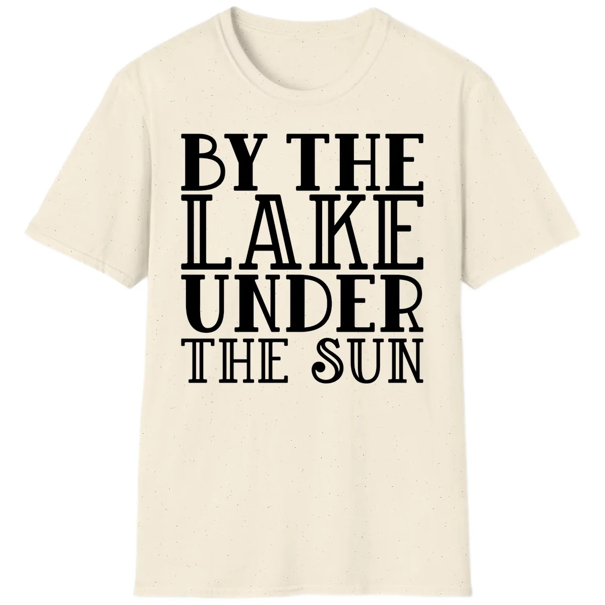 By The Lake Under The Sun T-Shirt in Natural