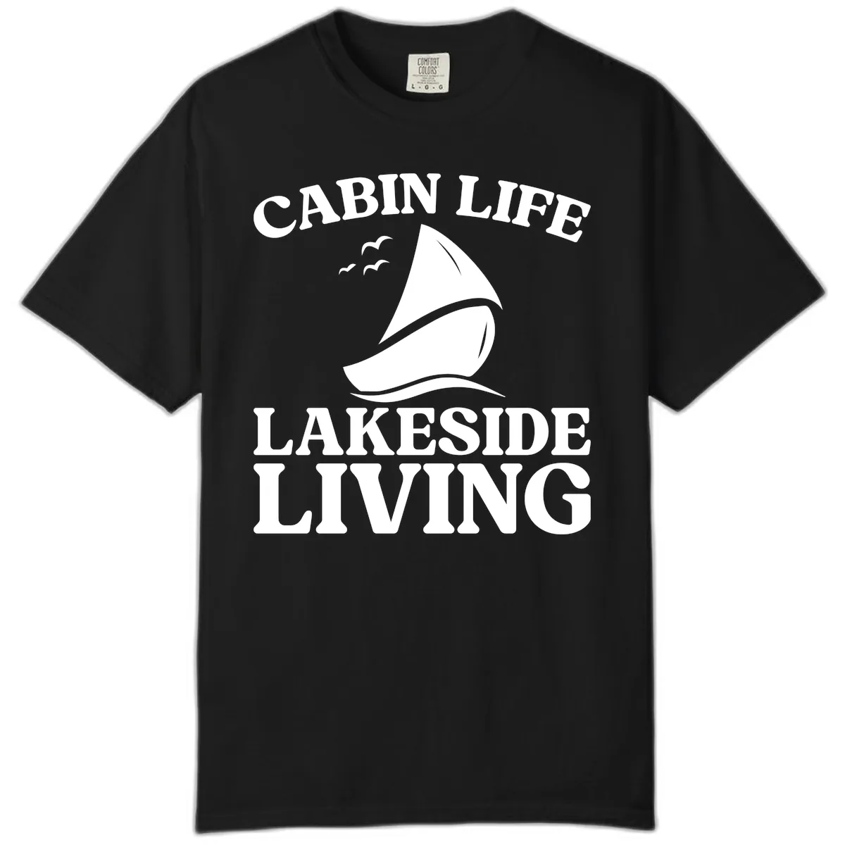 Cabin Life Lakeside Living Comfort Color in Black