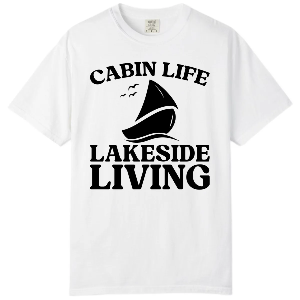 Cabin Life Lakeside Living Comfort Color in White