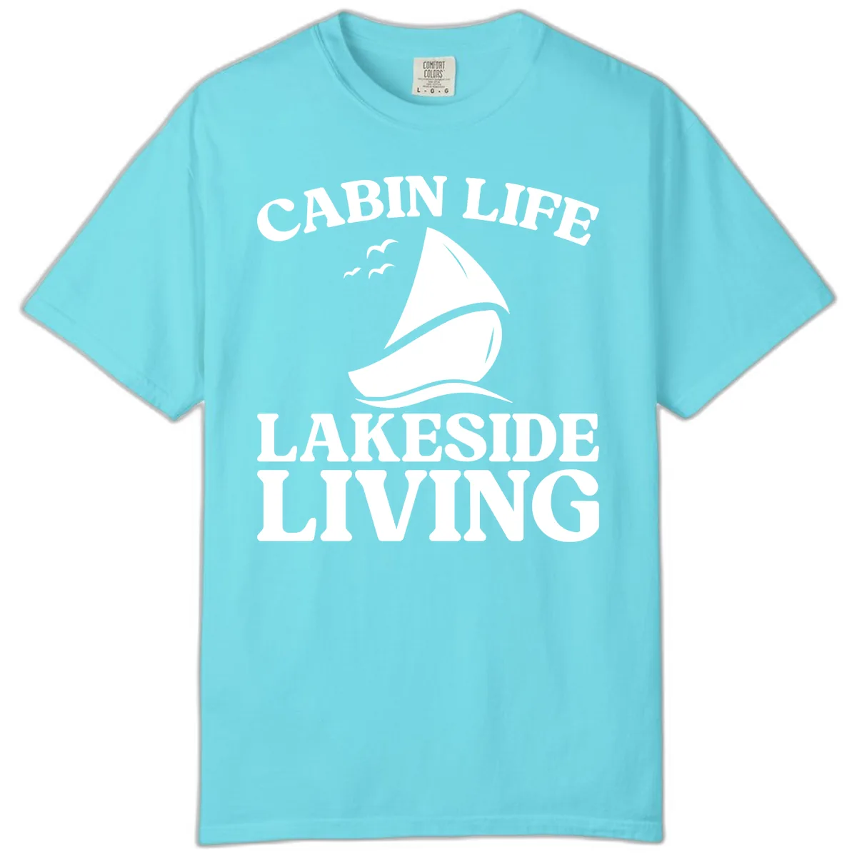 Cabin Life Lakeside Living Comfort Color in Lagoon Blue