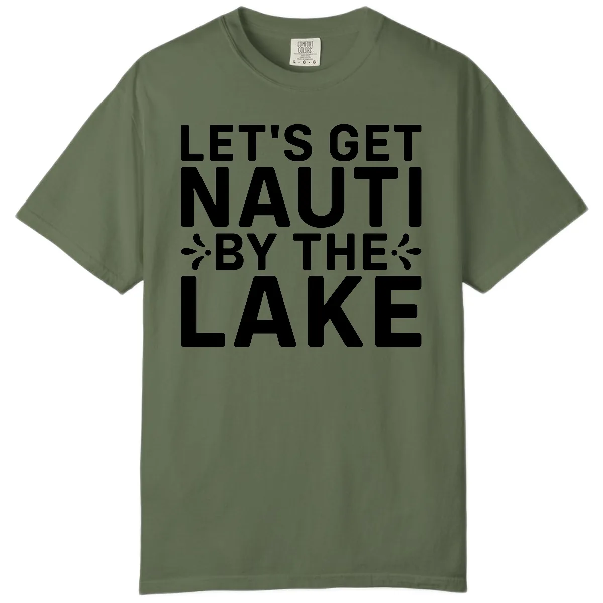 Let's Get Nauti By The Lake Design Comfort Color in Sage