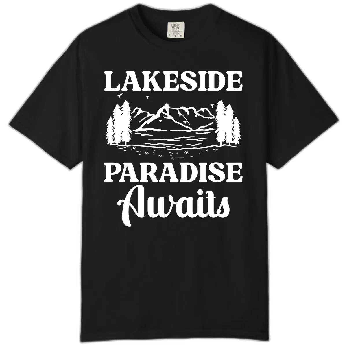 Lakeside Paradise Awaits Design Comfort Color in Black