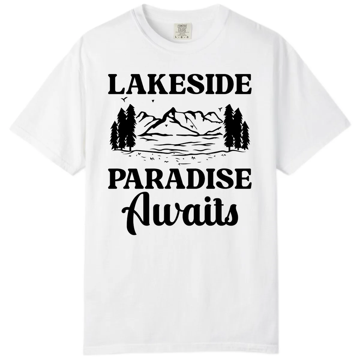 Lakeside Paradise Awaits Design Comfort Color in White