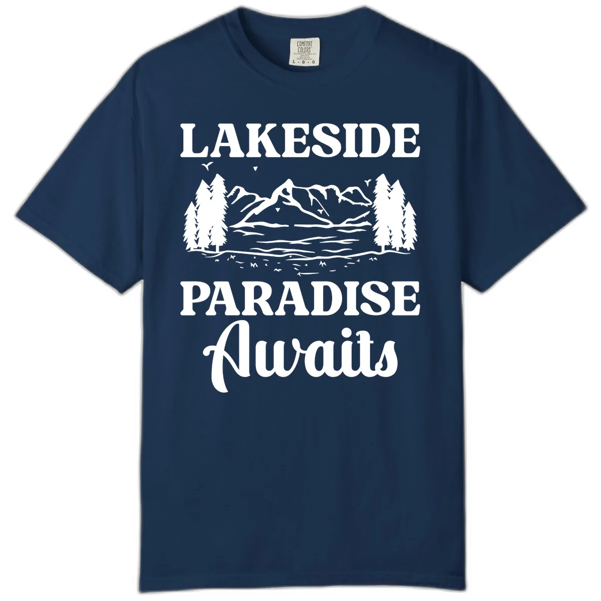 Lakeside Paradise Awaits Design Comfort Color in Navy
