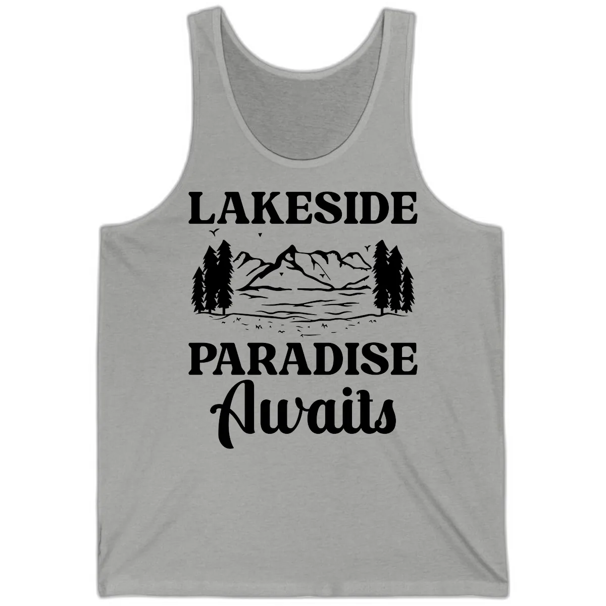 Lakeside Paradise Awaits Design Tank in Athletic Heather