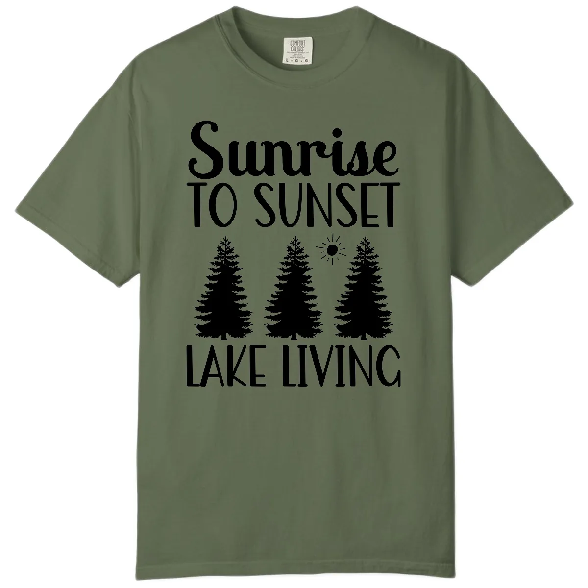 Sunrise To Sunset Lake Living Comfort Color in Sage