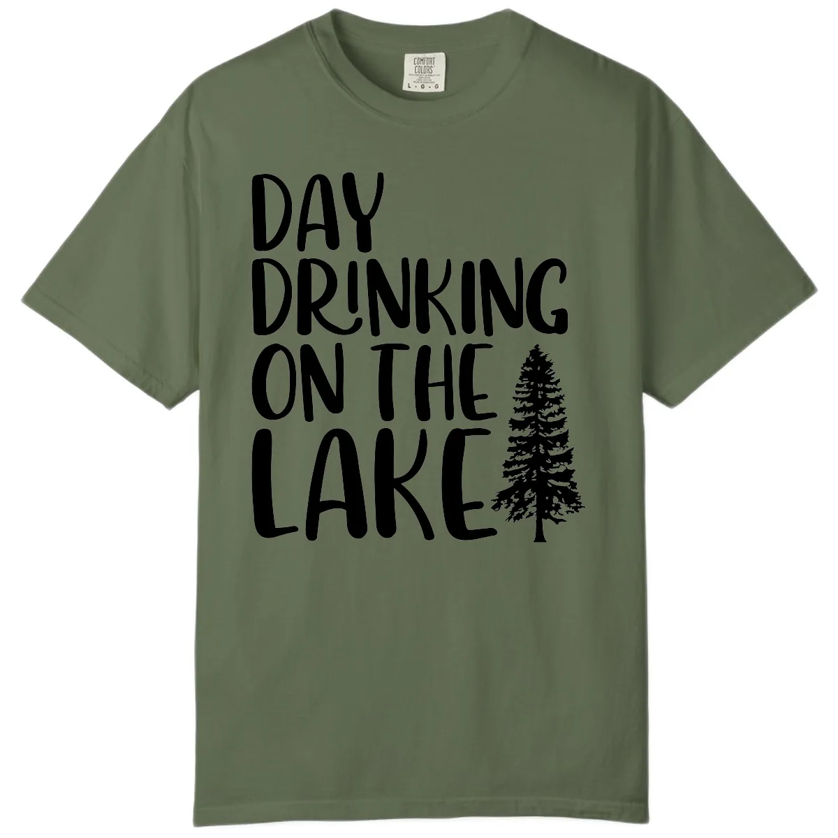 Day Drinking On The Lake Comfort Color in Sage