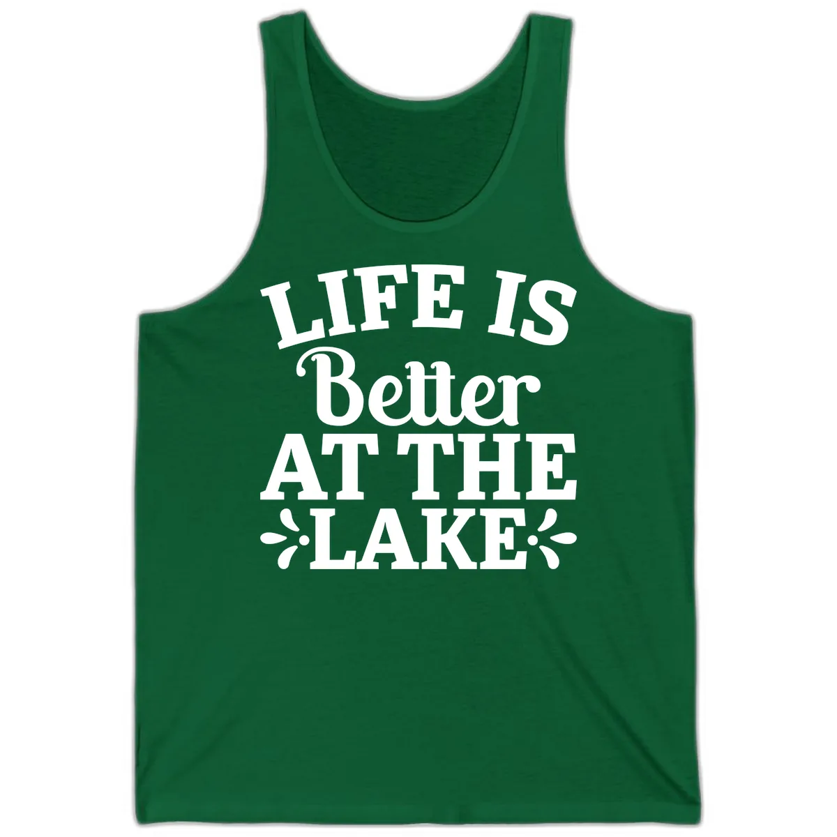 Life Is Better At The Lake Tank in Kelly