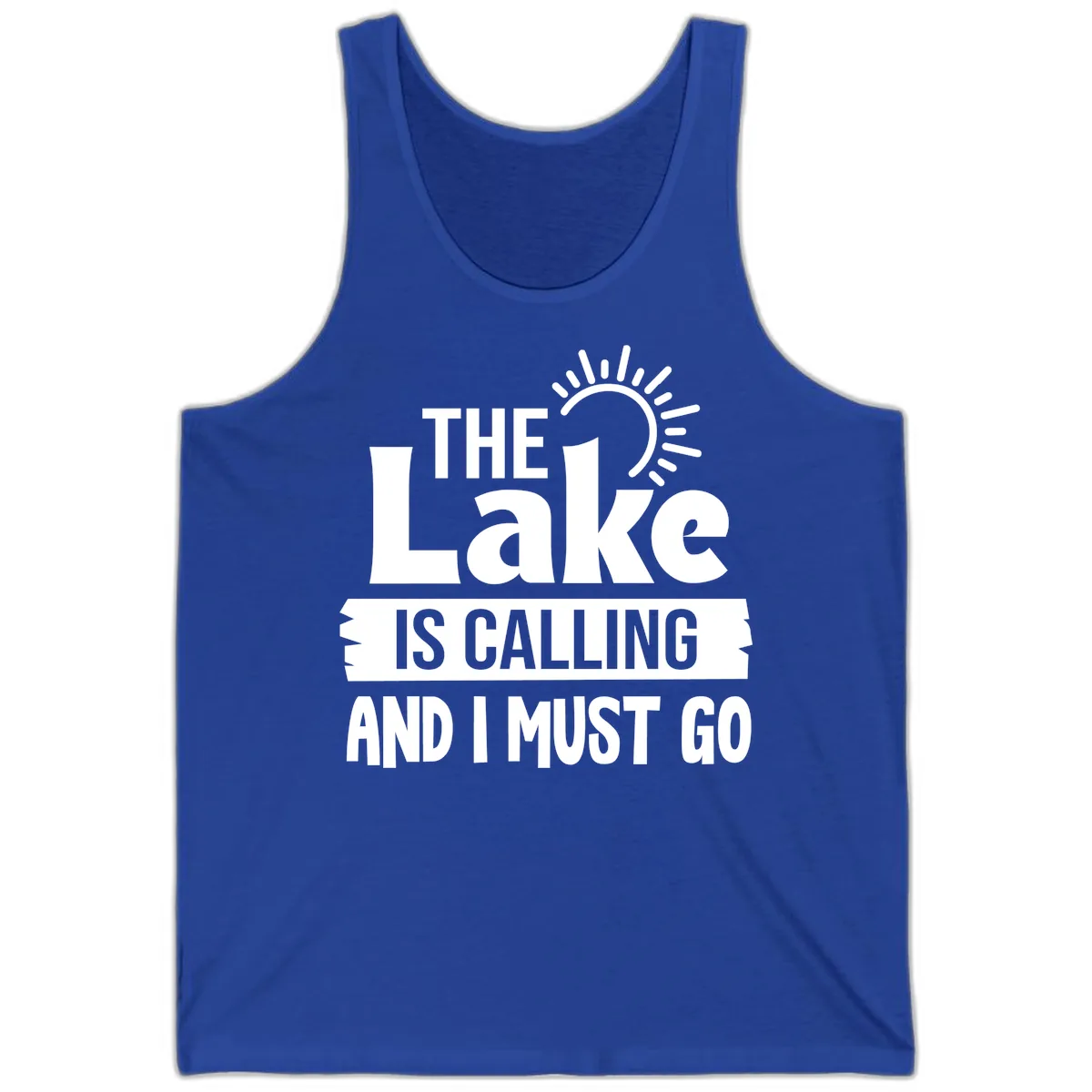 The Lake Is Calling And I Must Go Tank in True Royal