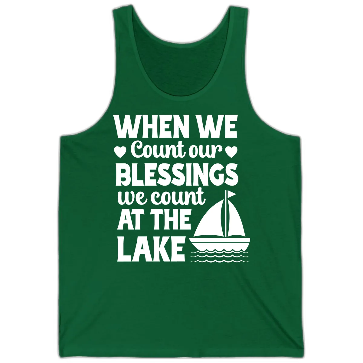 When We Count Our Blessings At The Lake Tank in Kelly