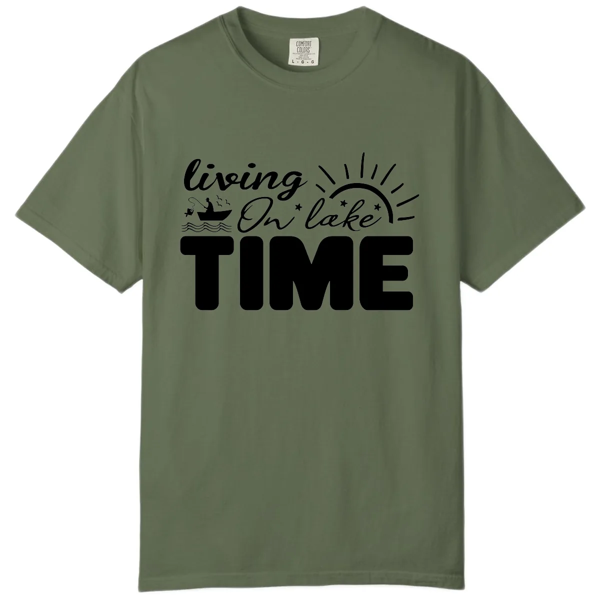 Living On Lake Time Design Comfort Color in Sage