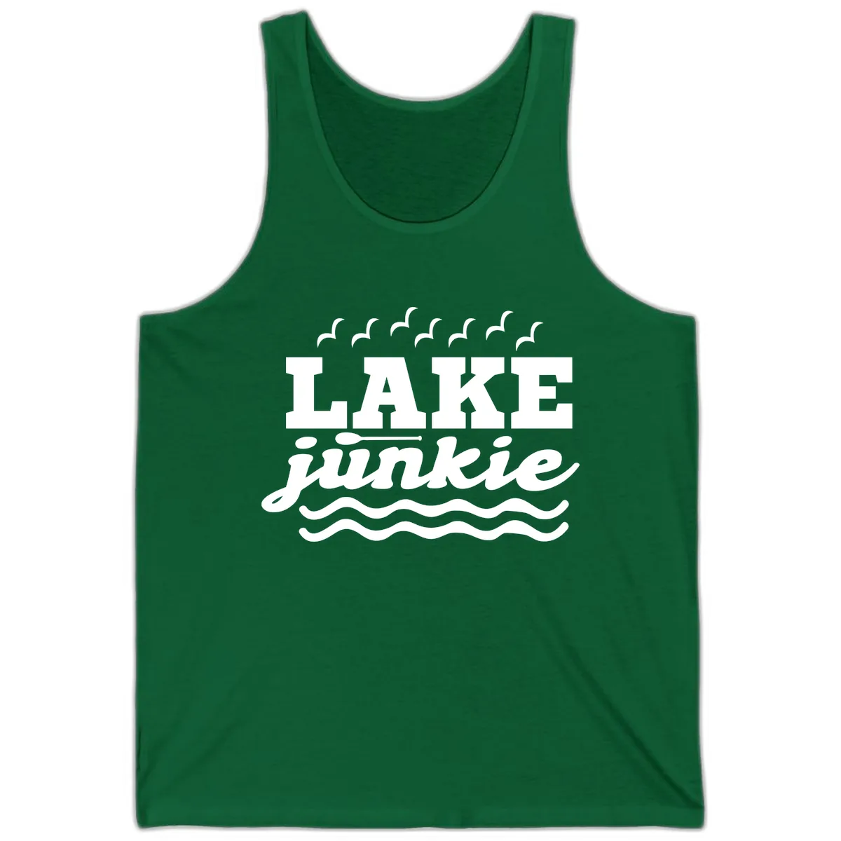 Lake Junkie Paddle Board Design Tank in Kelly
