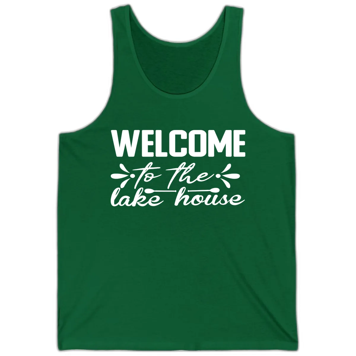 Welcome To The Lake House Design Tank in Kelly