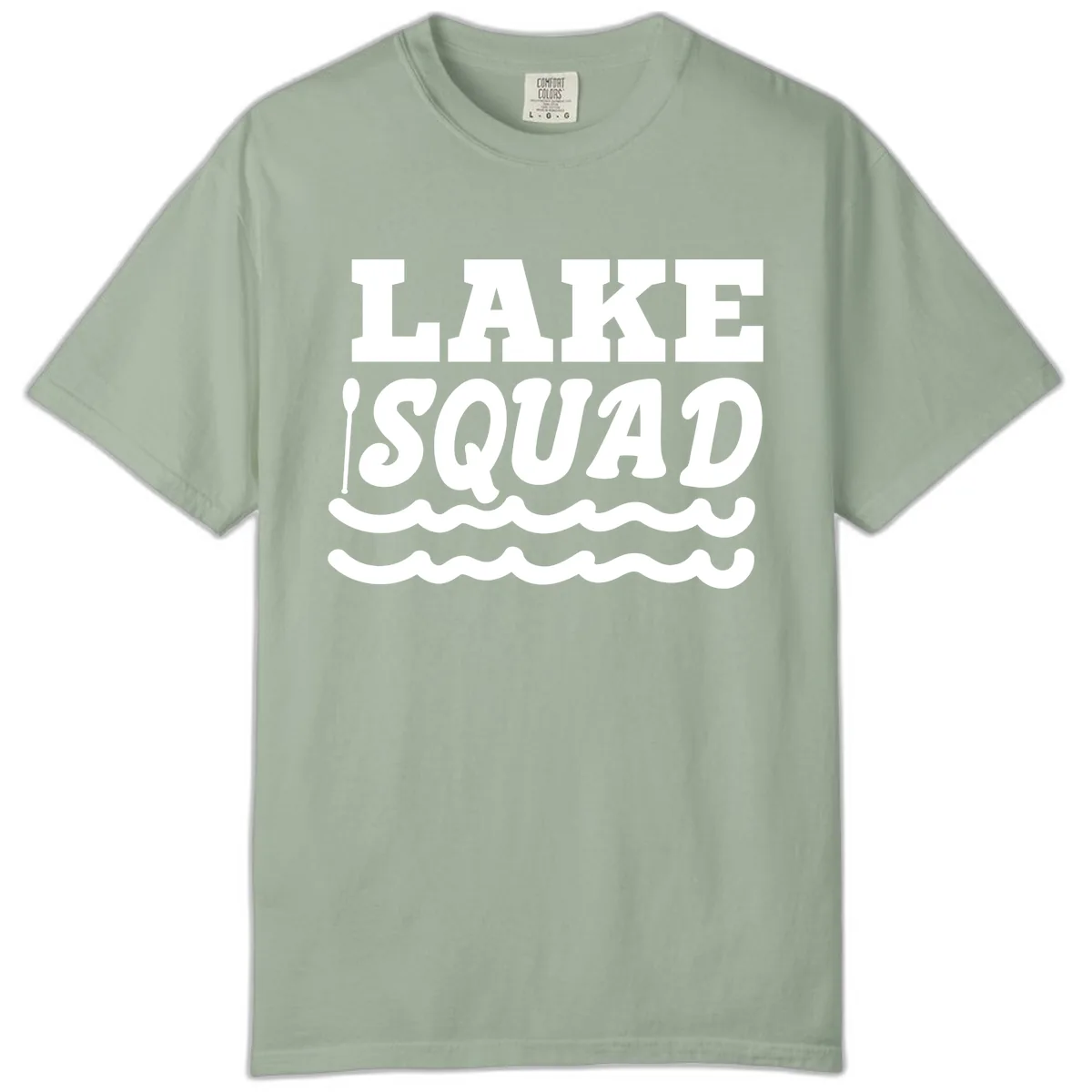Lake Squad Matching Group Apparel Comfort Color in Bay