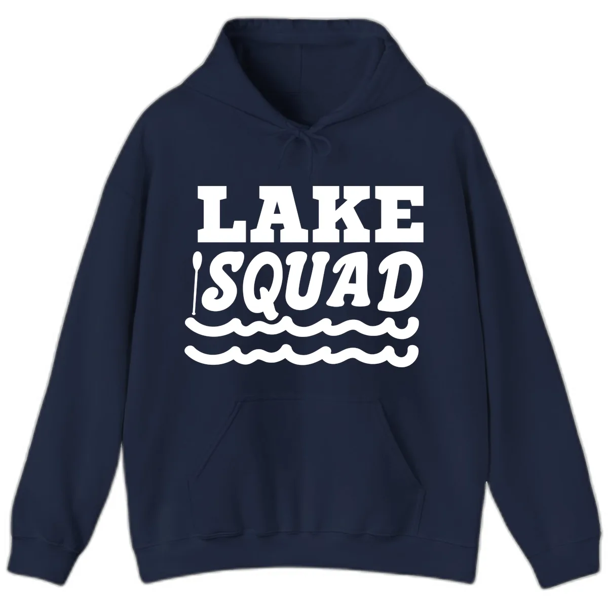 Lake Squad Matching Group Apparel Hoodie in Navy