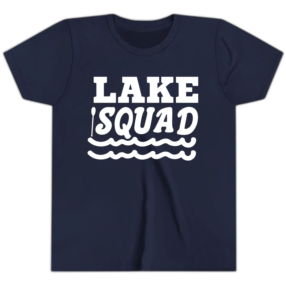 Lake Squad Matching Group Apparel Youth T-Shirt in Navy