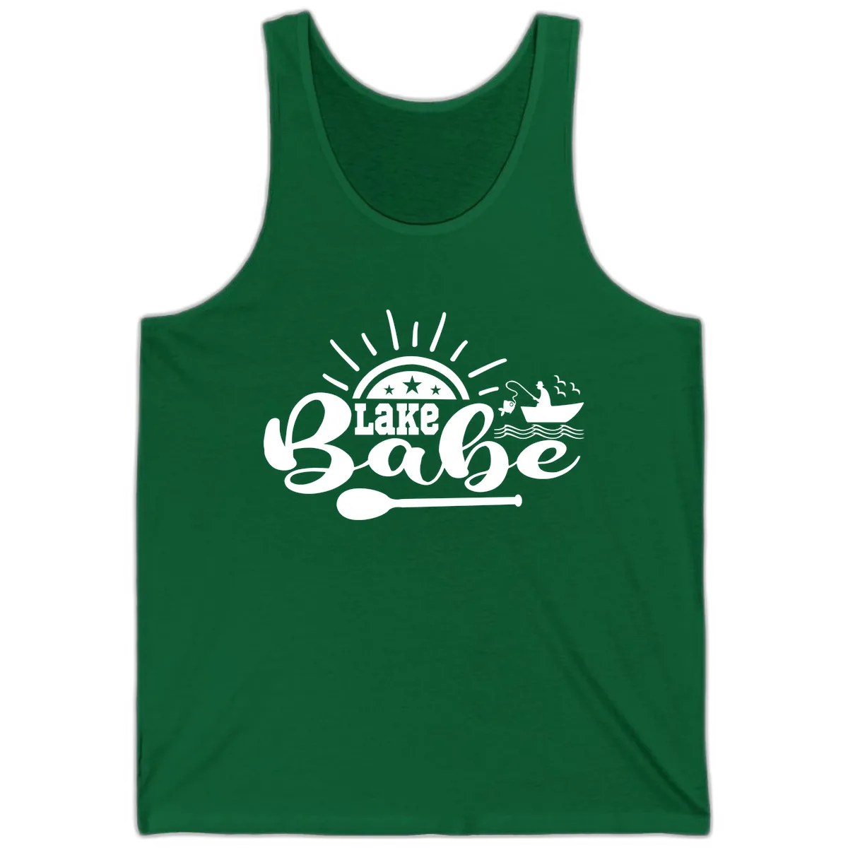 Lake Babe Fishing Boat Design Tank in Kelly