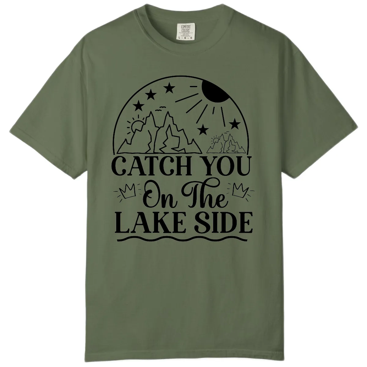 Catch You On The Lake Side Comfort Color in Sage