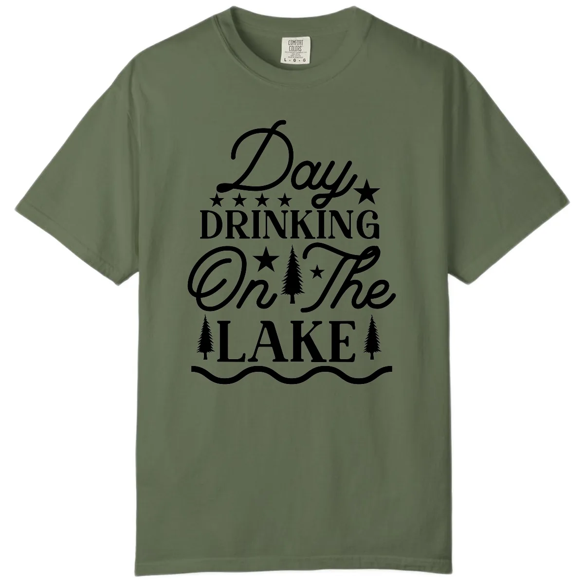 Day Drinking On The Lake Comfort Color in Sage