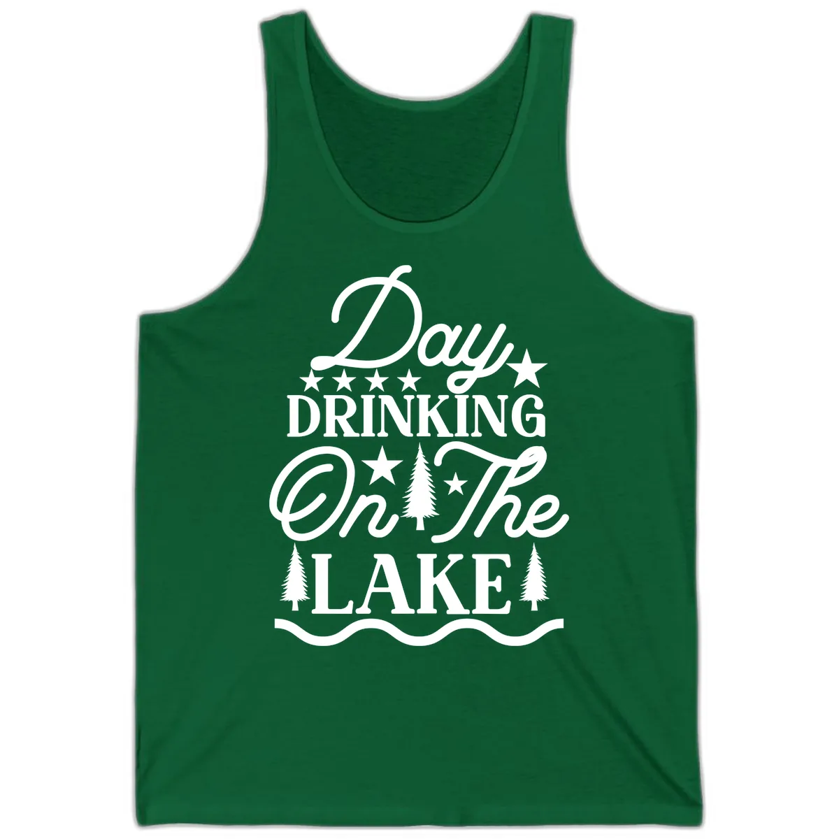 Day Drinking On The Lake Tank in Kelly