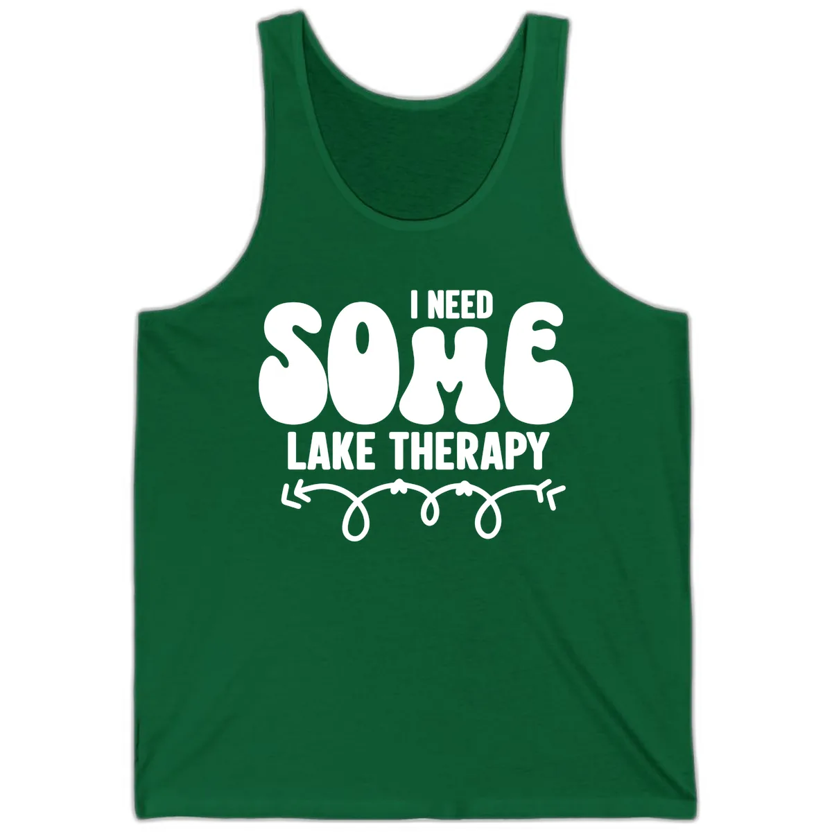 I Need Some Lake Therapy Design Tank in Kelly