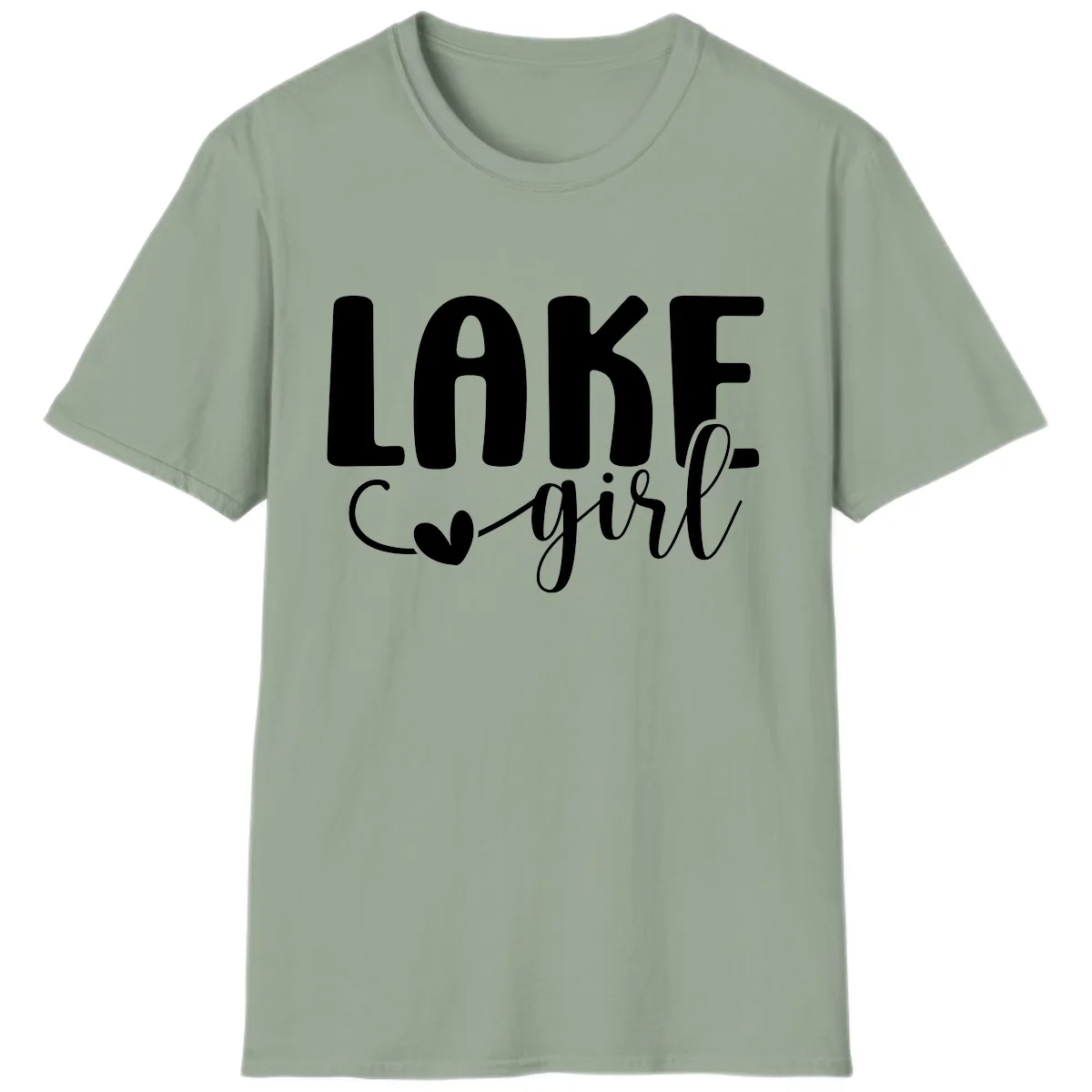 Lake Girl Lifestyle Apparel T-Shirt in Sage
