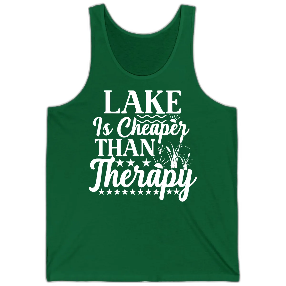 Lake Is Cheaper Than Therapy Design Tank in Kelly