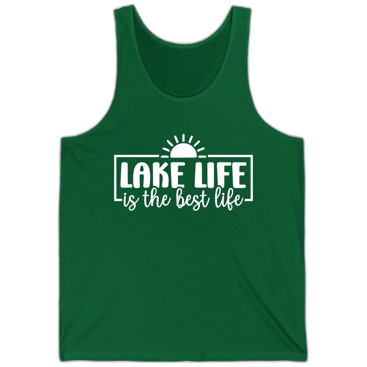 Lake Life Is The Best Life Design Tank in Kelly