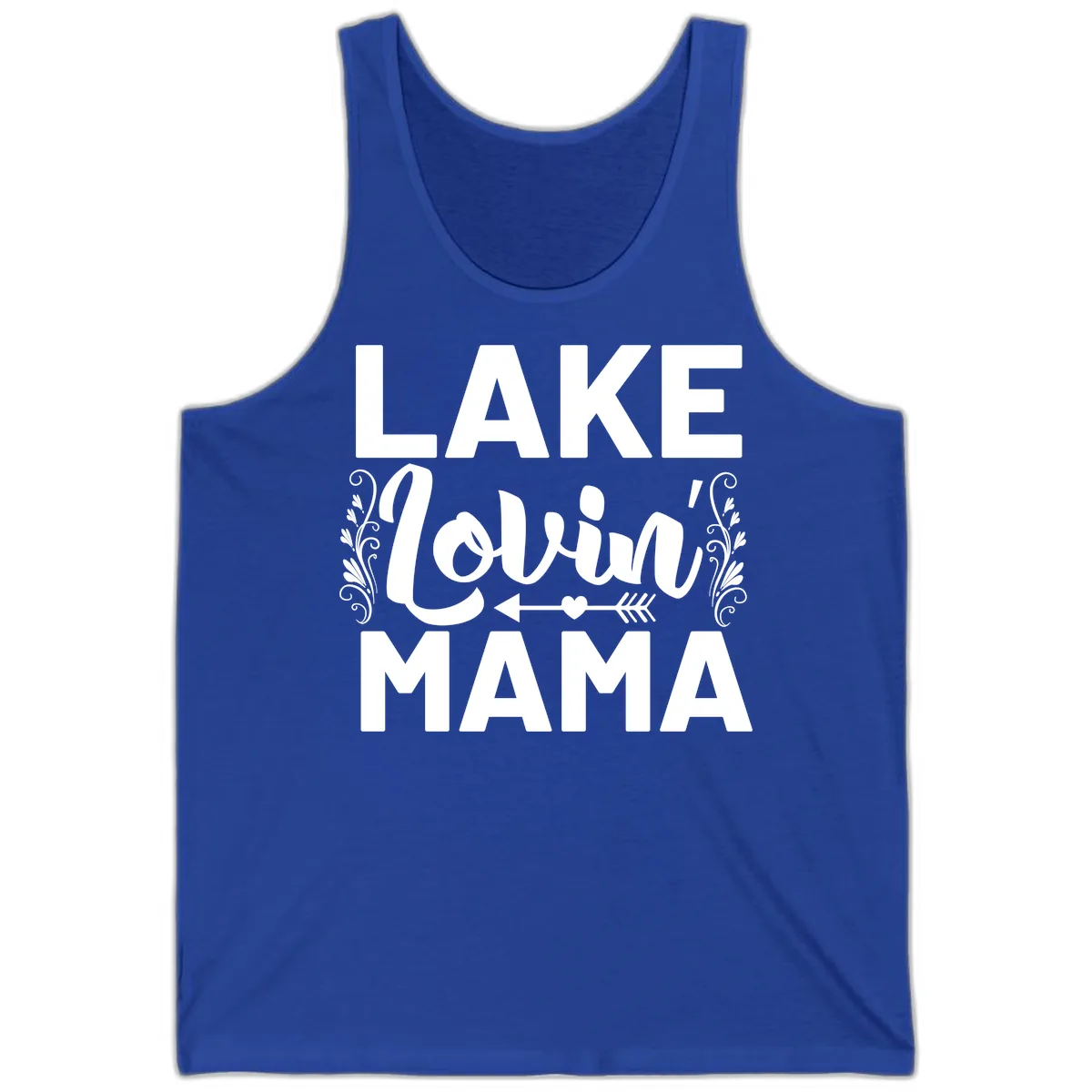 Lake Lovin' Mama Tank in True Royal