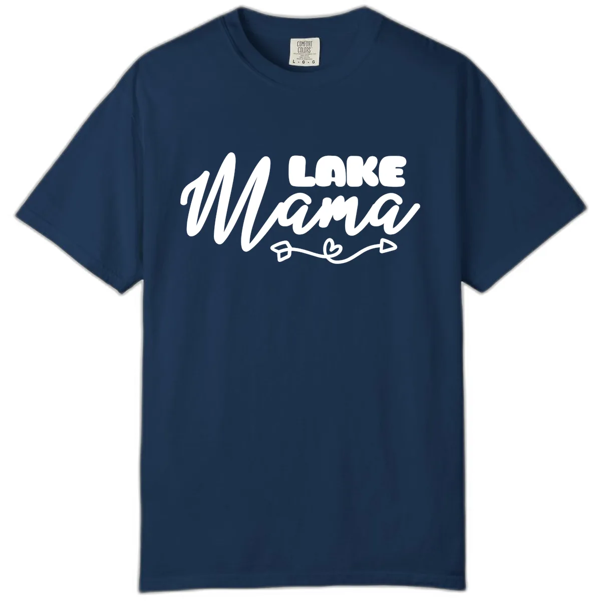Lake Mama Lifestyle Design Comfort Color in Navy