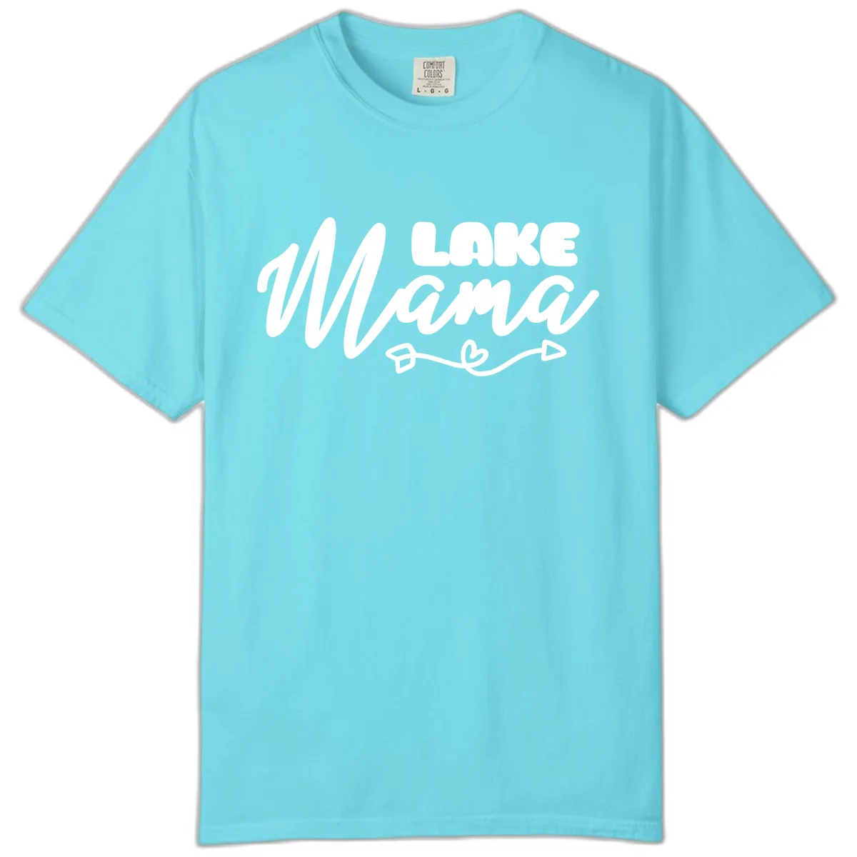 Lake Mama Lifestyle Design Comfort Color in Lagoon Blue