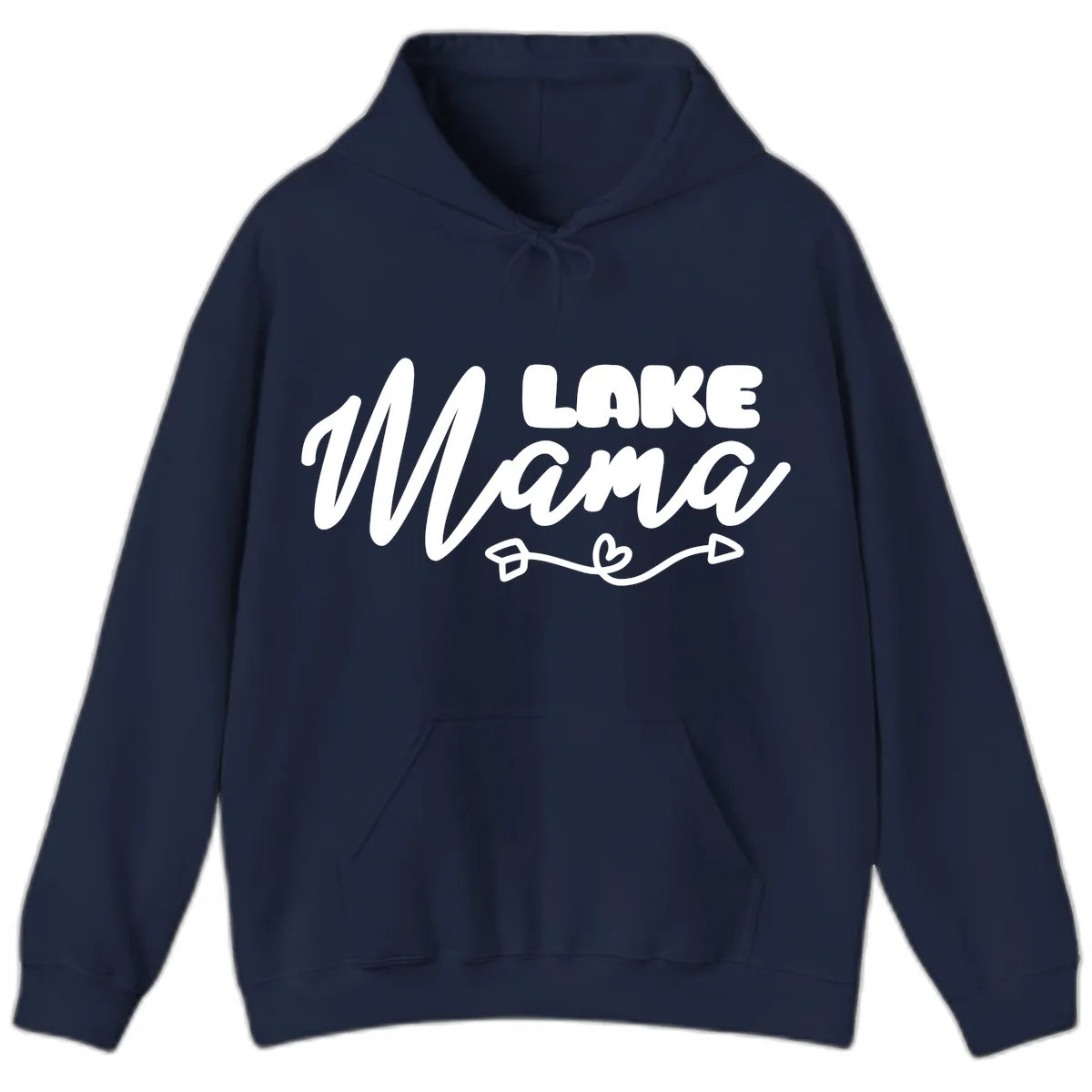 Lake Mama Lifestyle Design Hoodie in Navy
