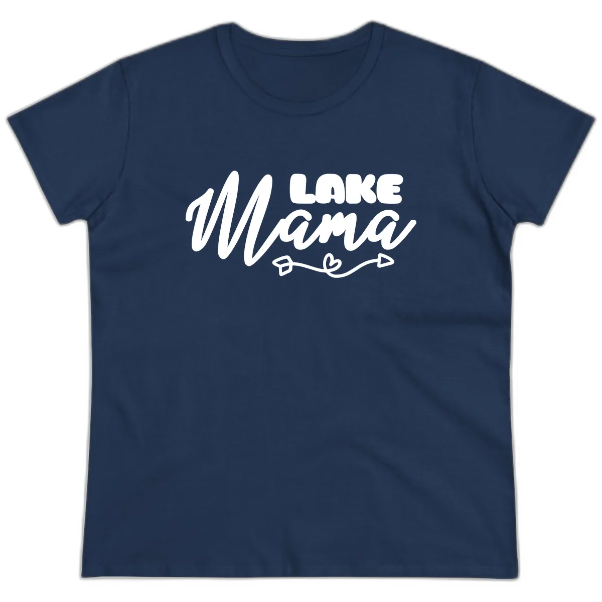 Lake Mama Lifestyle Design Ladies Tee in Navy