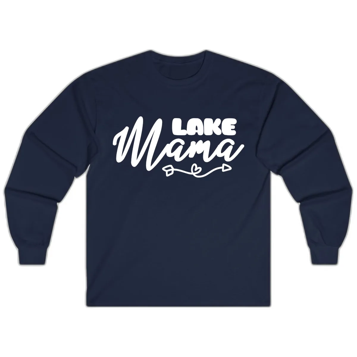 Lake Mama Lifestyle Design Long Sleeve in Navy