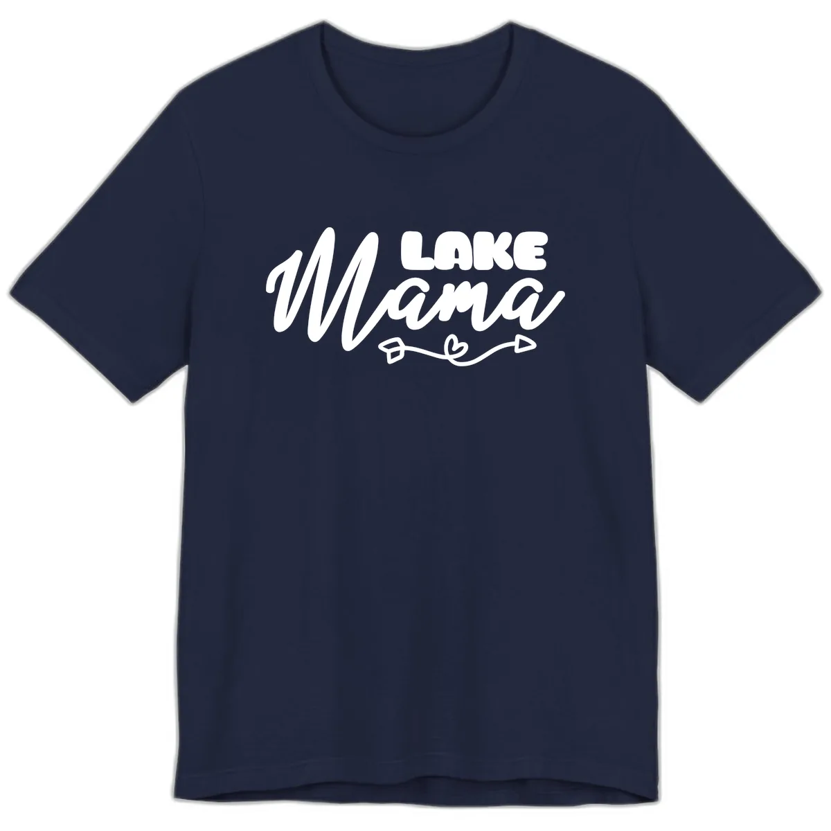 Lake Mama Lifestyle Design Premium T-Shirt in Navy