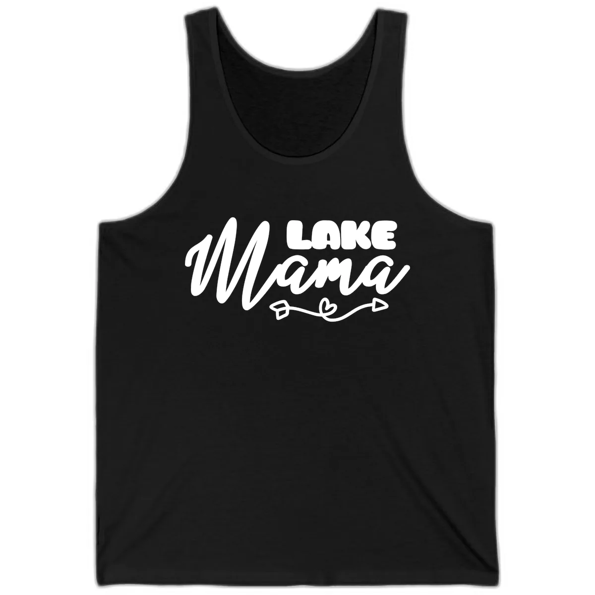 Lake Mama Lifestyle Design Tank in Black
