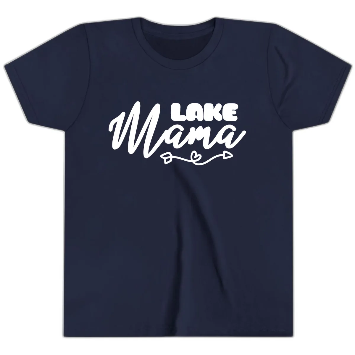 Lake Mama Lifestyle Design Youth T-Shirt in Navy